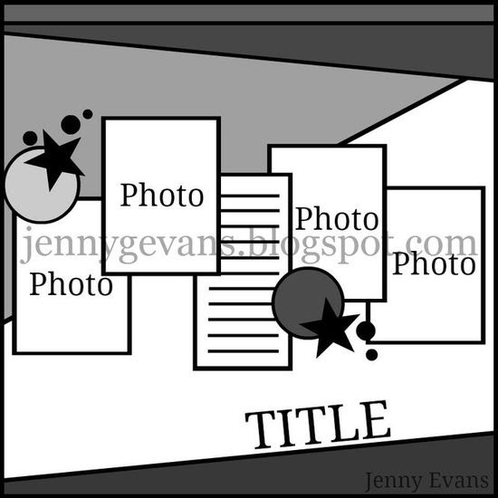 scrapbook layout