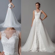Top Ideas 23+ Wedding Dress With Detachable Skirt