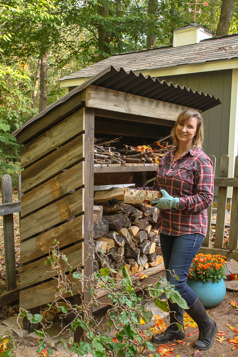How to Build a Wood Storage Shed - Pretty Handy Girl