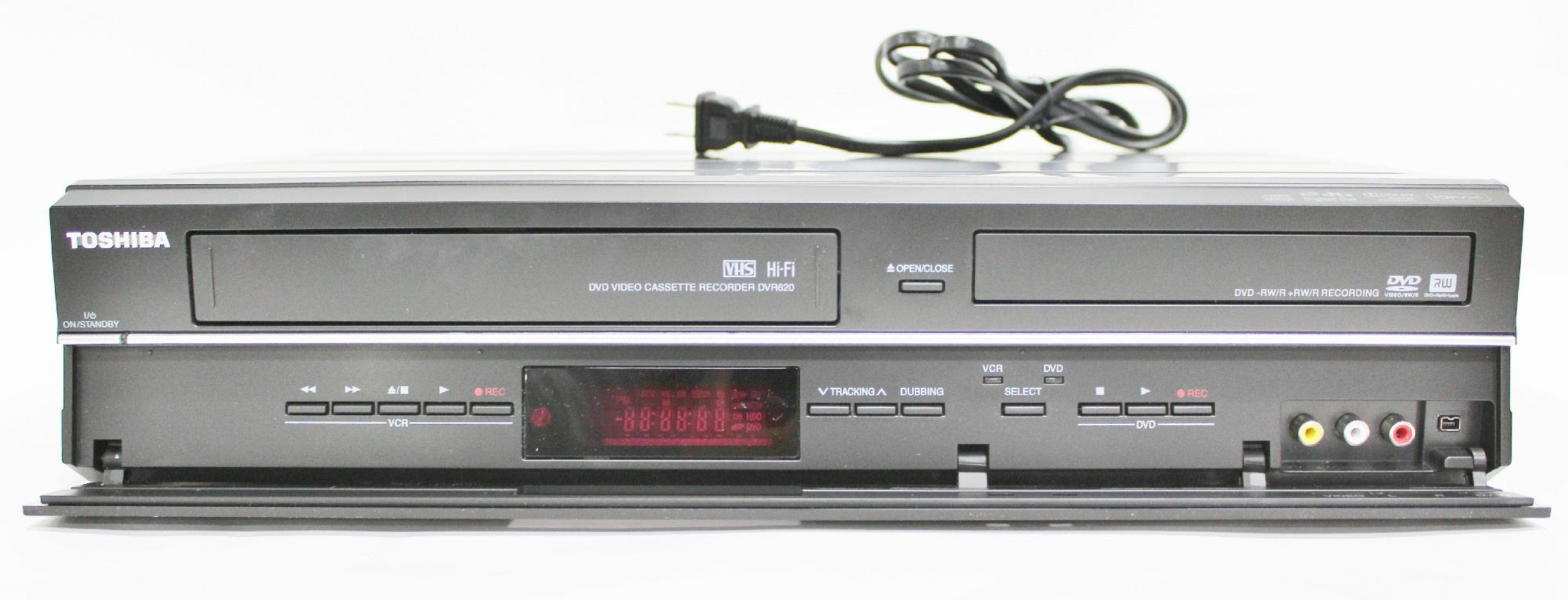 Toshiba Dvr620 Dvd Recorder/vcr Combo, Dvr620ku *for Parts* - 800142966