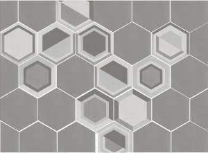 iKeramiki Lantai Roman GH348062 DModesto Grigio 34x39 iHexagoni iKeramiki Lantai Roman GH348062 DModesto Grigio 34x39 iHexagoni