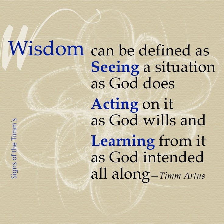 Definition Of Wisdom School Bible Lessons Pinterest