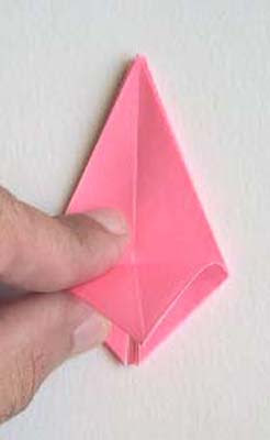 folding point of kite down