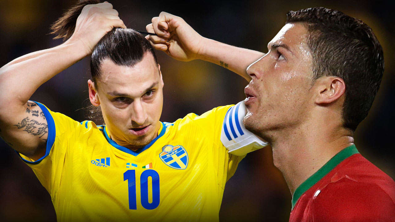 Zlatan vs Ronaldo : Barrages de la Zone Euro pour la Coupe ...