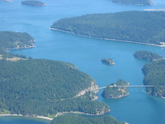 Deception pass from a trip earlier in the summer