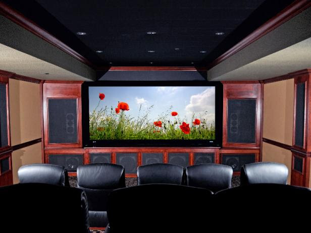 Media Rooms  and Home  Theaters  by Budget HGTV