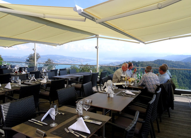 Top of Zurich - Terrace UTO Kulm Restaurant Allegra in Uetliberg