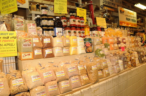 There are Amish specialties, fruits, vegetables, meats, seafood, and poultry. Reading Terminal Market opened for business in 1892 with approximately 78,000 square feet and almost 800 spaces for vendors. 
