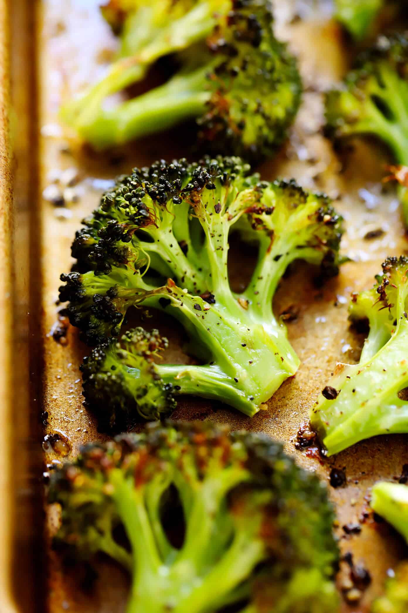 Roasted Broccoli With Cheese Sauce The Best Roasted Broccoli Recipe Gimme Some Oven