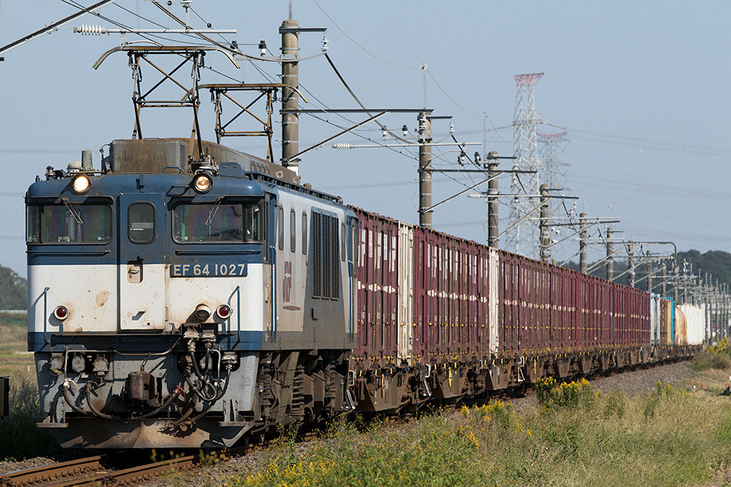 1094レ下総神崎 滑河間 Ef64 1000撮影録