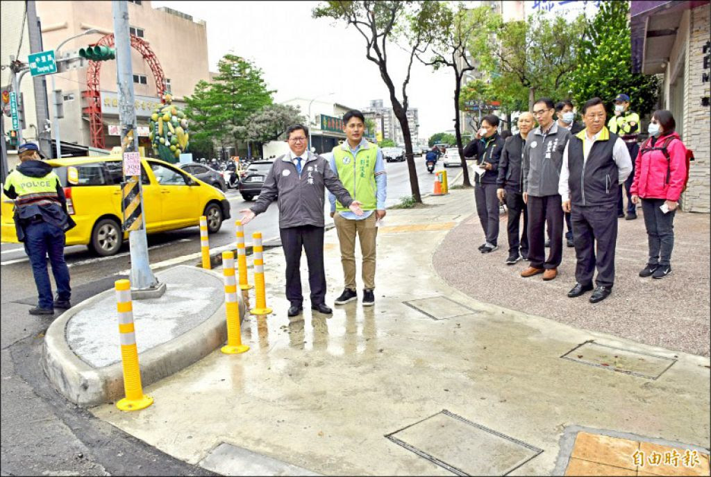 新聞 桃園人行道設新式 島頭 路口停等更安全 Gossiping板 Disp s