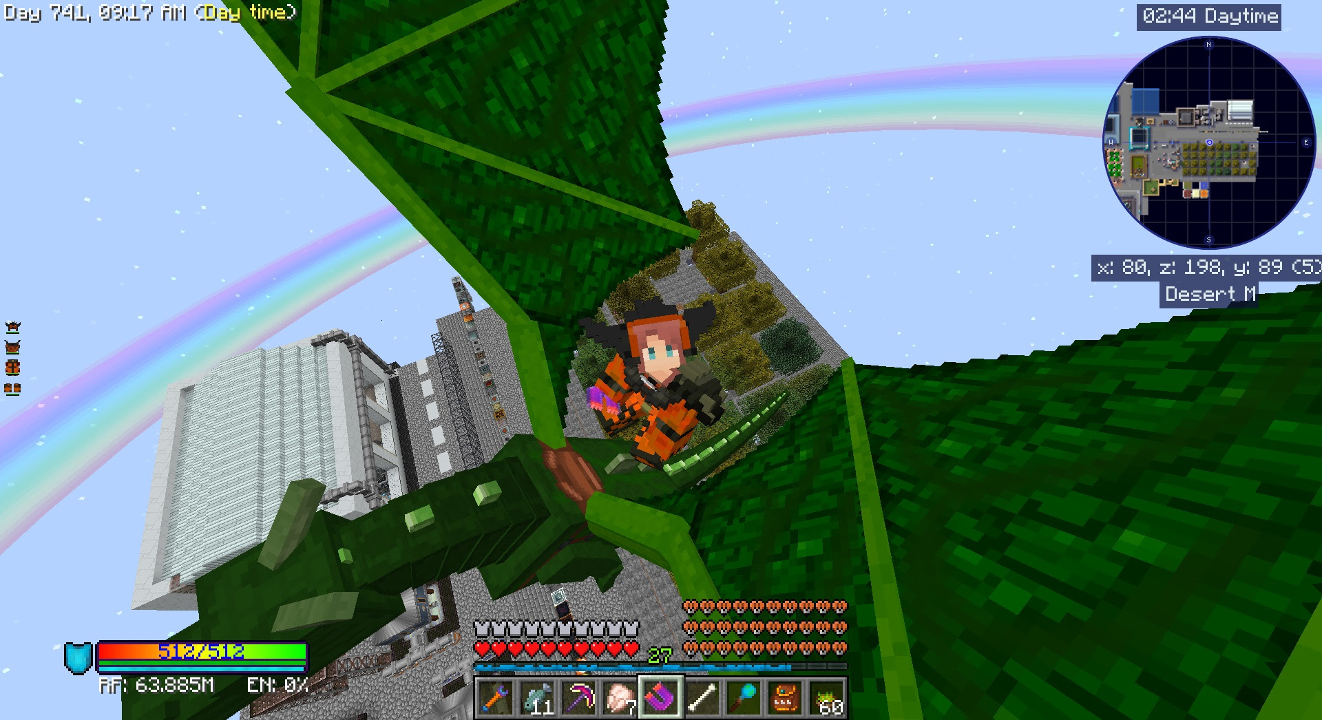 Sky Factory 3 51 ドラゴンを育てる Ak S
