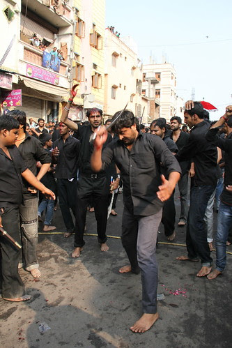Using The Sword For Kama Matam Hyderabad Ashura Bibi Ka Alam by firoze shakir photographerno1
