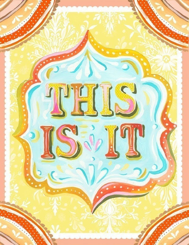 This Is It 8 x 10