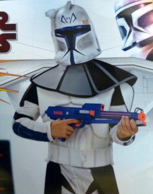 Kids Star Wars Clone Trooper Costume 4-6x with Mask  