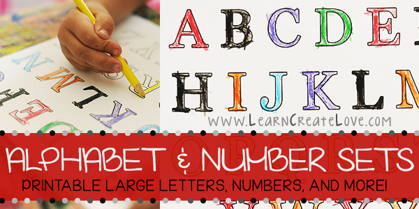 printable letters numbers learncreatelove