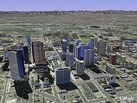 Clic para agrandar Denver en 3D para Google Earth