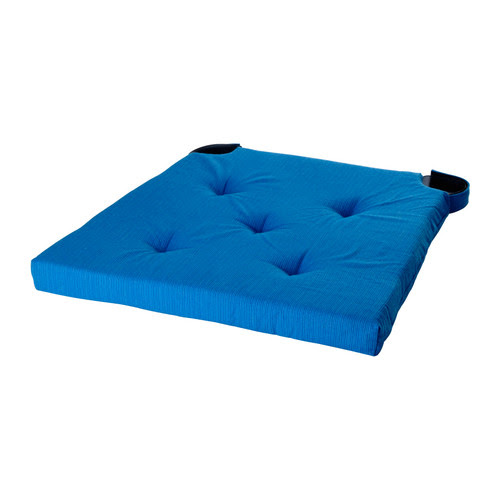 CHAIR CUSHION BLUE Chair Pads &amp; Cushions