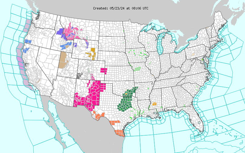 US Watches and Warnings