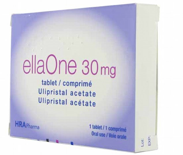Powerful: From today, any woman aged 18 or over will for the first time be able to buy the medication ¿ called EllaOne ¿from certain branches of the Co-operative Pharmacy