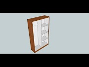 Ketahui Sketchup Membuat gambar lemari sederhana, paling heboh!