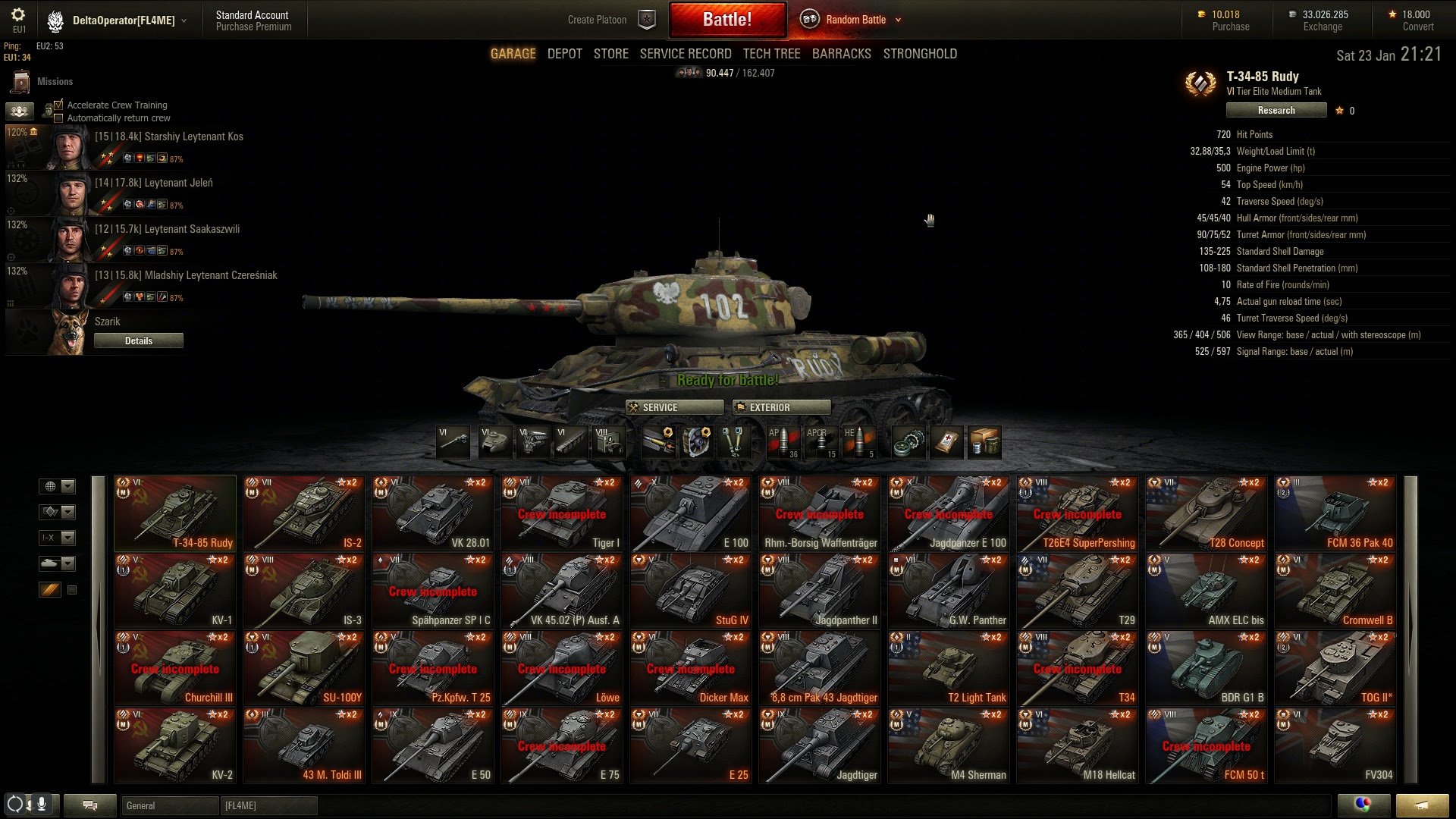 T 34 85m Worth It Medium Tanks World Of Tanks Official Forum