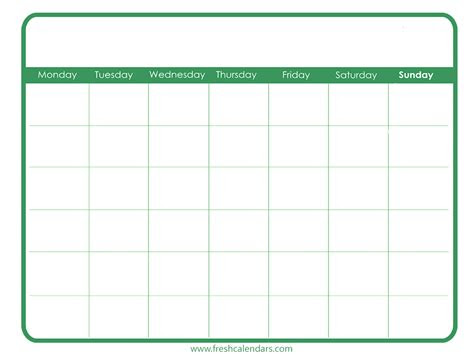 Here are some tips for making the m. free printable blank calendar 2020