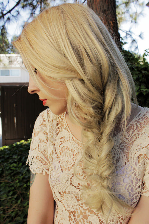 Braided Blonde Hair - My New Hair