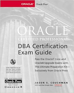 Oracle8 DBA Performance Tuning Exam Cram Exam 1Z0014