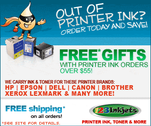 123inkjets.com    - Printer Ink, Toner, & More