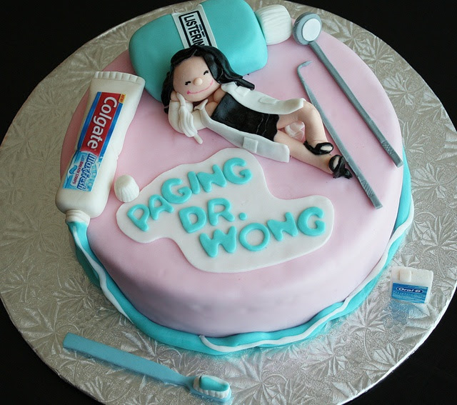 Que dentista nÃ£o gostaria de ganhar um bolo decorado destes no ...