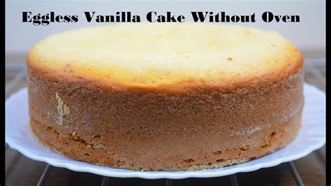 perfect eggless cake  oven step  step