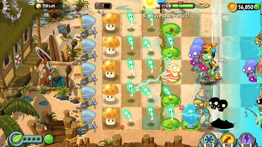 Plants Vs Zombies 2 Big Wave Beach