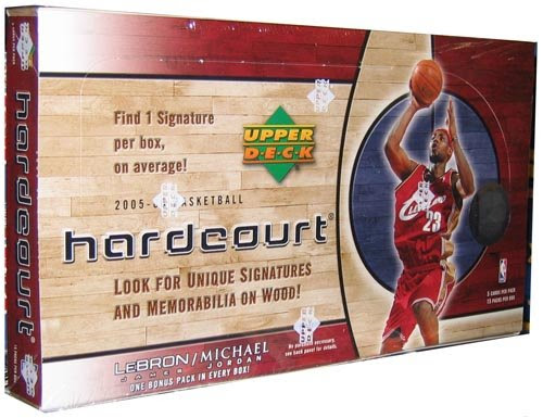 2005/06 Upper Deck Hardcourt Basketball HOBBY Box - 15P5C