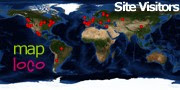Locations of Site Visitors