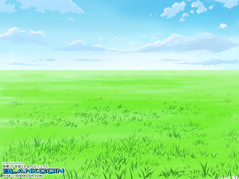 草原の描き方 デジタルイラスト背景講座 Blank Coin