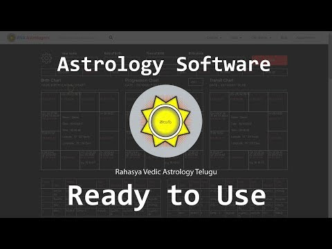 Astrology Software | RVA Software | Westren, Vedic, KP ...