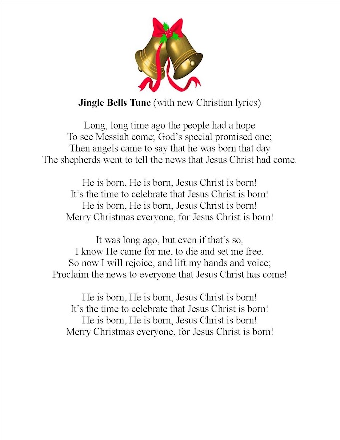 Lyrics Jingle Bells Printable