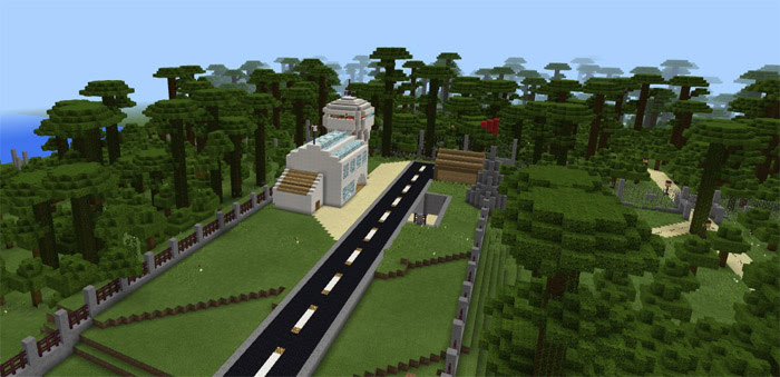 JurassicPark PE [Creation]  Minecraft PE Maps