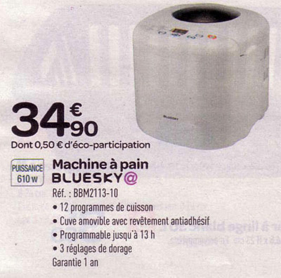 Machine A Pain Carrefour Prix Fingtarcformeconsci