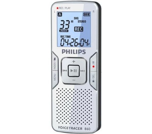 Reviews for Philips LFH0860/00 Digital Recorder, 2Gb Storage, 284 Hours MP3 Recording, Music Playback, Backlit Display