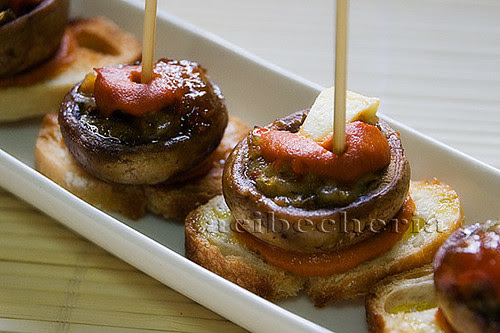 los pintxos champis