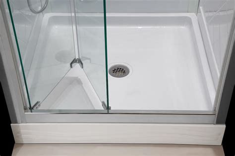 Installing sliding glass doors is fairly simple and only takes a couple of hours with the right tools. 34-36" Bifold Frameless Glass Shower Door Tempered Chrome