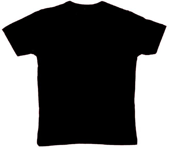  Kaos  Hitam Polos  ClipArt Best