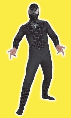 Adult Black Spider-Man Costume  
