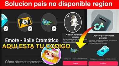 Cómo Canjear los Códigos De tik tok en free fire 