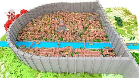 attack  titan walls map maping resources