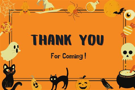  free printable editable halloween card templates canva