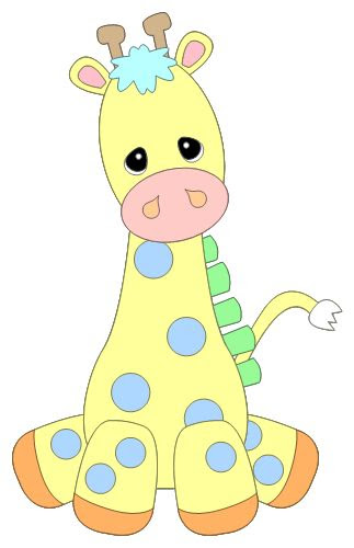 Giraffe plush toy clipart - Clipground
