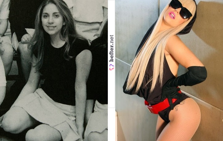 lady gaga before and after pics. Does Lady Gaga herself believe